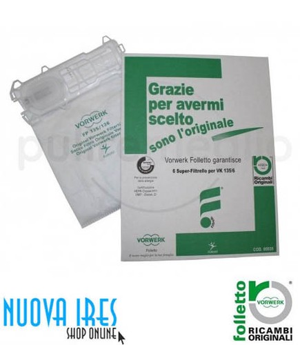 Sacchetti originali vk135 e - originali,