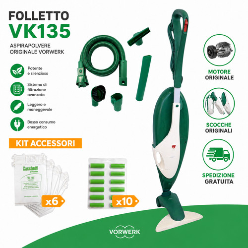 Folletto vk135 aspirapolvere - folletto,