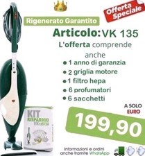 FOLLETTO  VK 135 USO FIERA CON